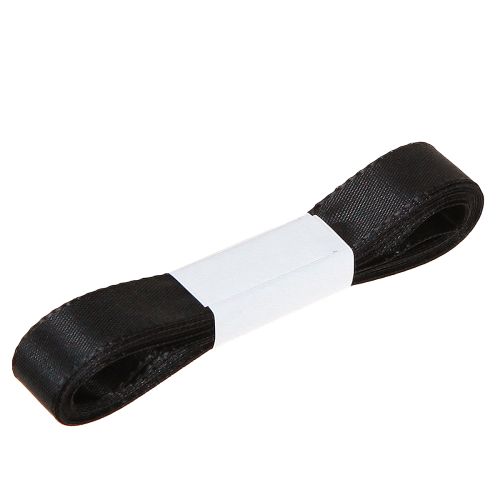 Artikel Dekoband Geschenkband Schwarz 15mm 3m Webkante 10 St großhandel kaufen
