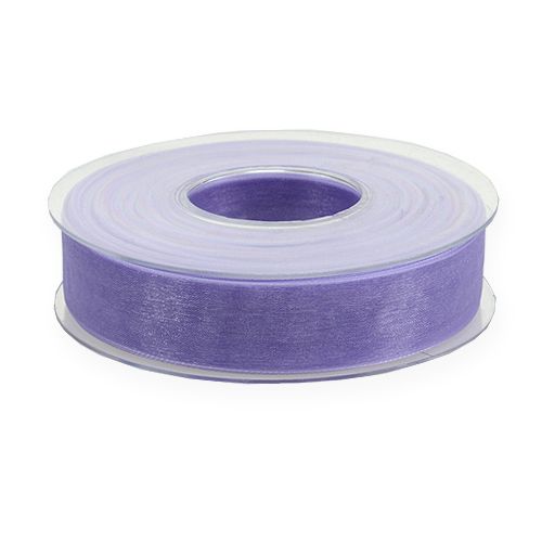Artikel Organzaband Geschenkband Lila Band Webkante 25mm 50m