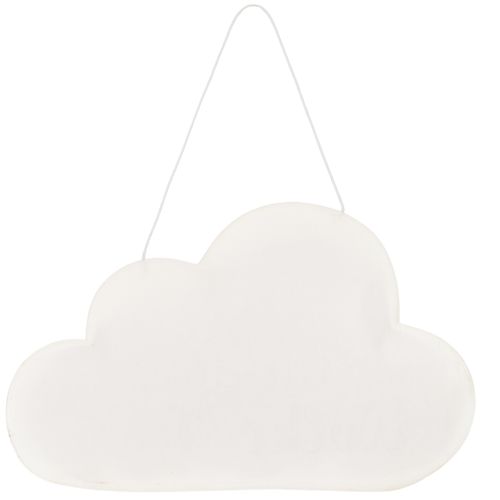Papierdeko „Wolke 7“ zum Hängen 35cm x 22cm 2St | Floristik21.de