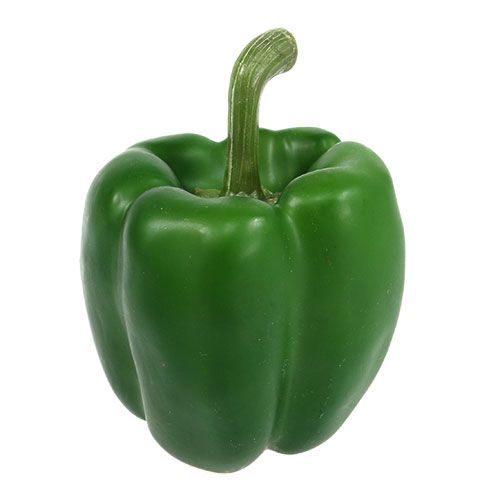 Deko Paprika Grün 9cm Deko Paprika Grün 9cm