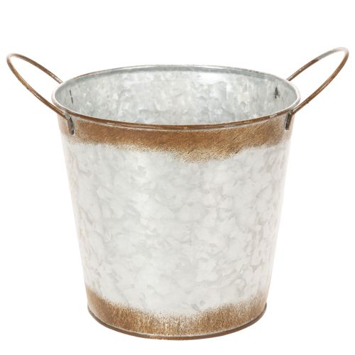 Pflanzgefäß aus Metall,