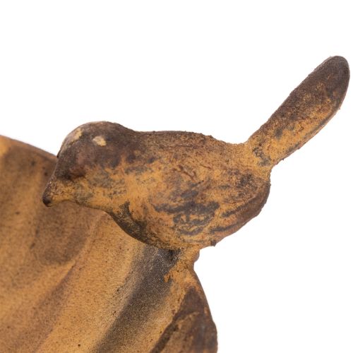Dekoschale zum Hängen Gartendeko Rost Optik Ø31cm L62cm | Floristik21.de