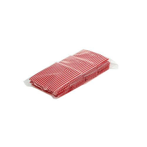 Floristik21 Plastik Tasche Rot sort. 6,5cm x 6,5cm 12St