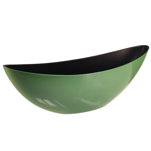 Artikel Moderne Grüne Halbmond-Schale aus Kunststoff 39 cm – Vielseitig einsetzbar für Deko – 2St