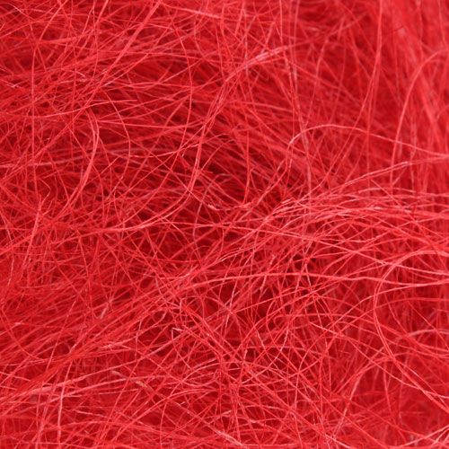 Artikel Sisal Rot, Weihnachtsdeko, Sisal-Wolle 300g