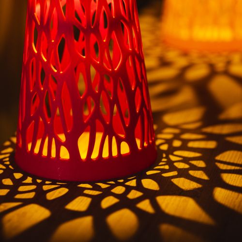 Artikel Solar Laternen Set Outdoor LED 26cm, Buntes Licht für Garten und Terrasse, 2 Stück