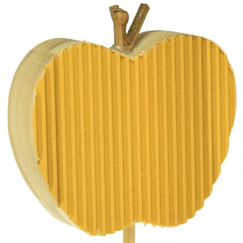 Artikel Blumenstecker Herbst Dekostecker Holz Apfel 5x5,5cm 8 St