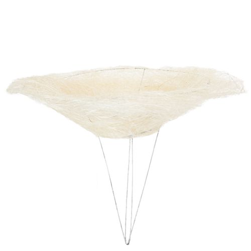 Floristik21 Elegante Straußmanschette aus Sisal für perfekte Blumenarrangements 20cm 8 Stück