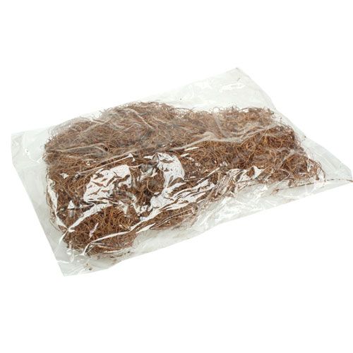 Floristik21 Deko Faser Tamarind Fibre Natur Bastelmaterial Naturfaser 500g
