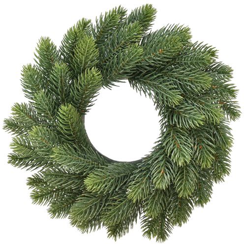 Floristik21 Künstlicher Tannenkranz Ø30cm – Pflegeleichte Weihnachtsdeko für den professionellen Einsatz
