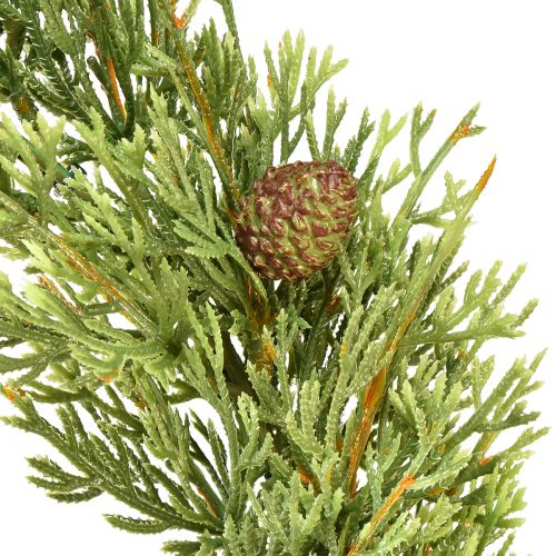 Artikel Tannenkranz Künstlich mit Zapfen Grün Deko Ø36cm - Vielseitige Ganzjahres- & Festtagsdekoration