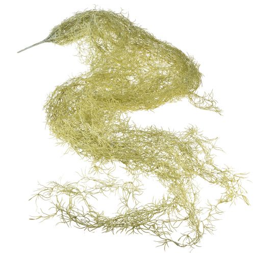 Floristik21 Künstliche Tillandsie Grün Weiß 180cm – Naturgetreue Deko-Hängepflanze für stilvolle Akzente
