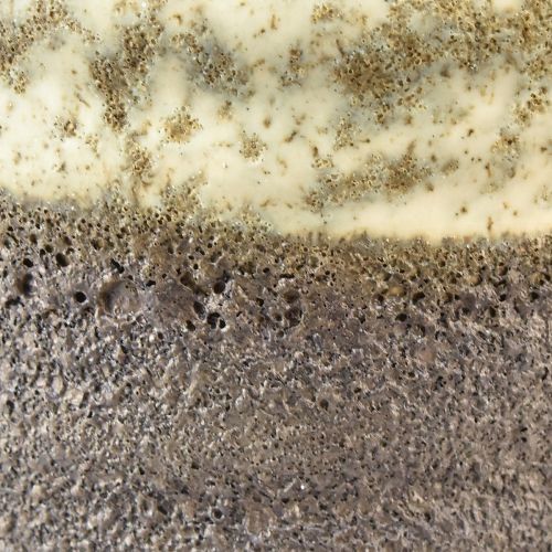 Artikel Vase Keramik Deko Creme Graugrün für Trockenfloristik H34cm