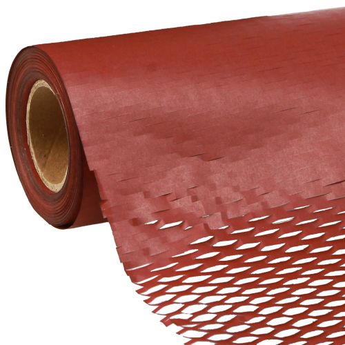 Floristik21 Wabenpapier Geschenkpapier Dunkelrot B50,5cm L250cm