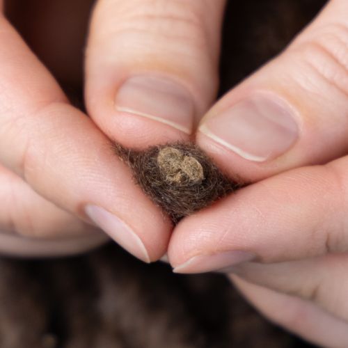 Artikel Wollkordel Braun 25m aus Weicher Wolle für Dekoration und Floristik