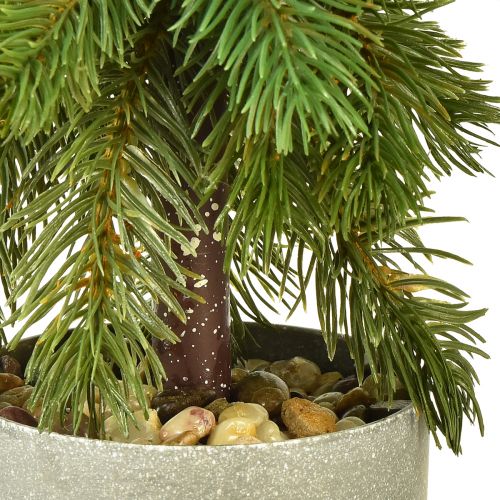 Artikel Zipfeltanne Künstlich im Topf - Grüne Weihnachtsbaum-Dekoration 55cm