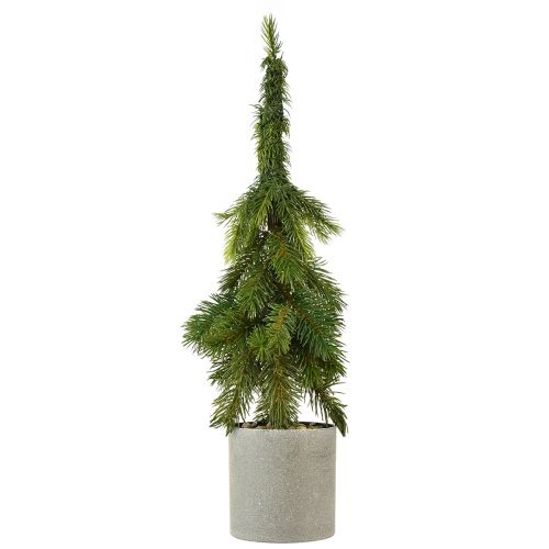Artikel Zipfeltanne Künstlich im Topf - Grüne Weihnachtsbaum-Dekoration 55cm