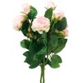 Floristik21 Kunstrosen Rosa Künstliche Rosen Dry Look 53cm 3St