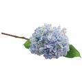 Floristik21 Hortensie künstlich Blau Kunstblume Blau Ø15,5cm 45cm