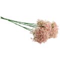 Floristik21 Deko Blume Wilder Allium künstlich Rosa 70cm 3St