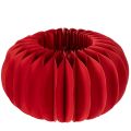 Floristik21 Set aus 4 Wabenpapier Kürbissen 24 cm Rot für Tisch- und Schaufensterdekoration