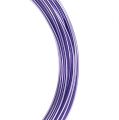 Floristik21 Aluminiumdraht 2mm 100g Lavendel