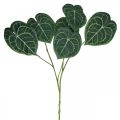 Floristik21 Künstliche Anthurium Blätter Kunstpflanze Grün 96cm