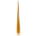 Floristik21 Deko Tannenbaum Kunststoff Holz 80 cm Dunkelgelb Gold