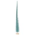 Floristik21 Künstlicher Tannenbaum 80 cm Türkis mit Holzfuß