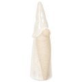Floristik21 Dekofigur Wichtel Keramik 18cm Weißgrau Naturfarben 3er-Set Innenbereich