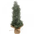 Mini Weihnachtsbaum künstlich im Sack Beschneit H41cm