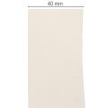 Dekoband Samtband 40mm 20m Creme Polyester Innenbereich | Floristik21.de