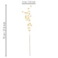 Künstlicher Beerenzweig Kunststoff Gold 70 cm 3er-Set Innenbereich | Floristik21.de