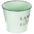 Blumentopf Mint Metall