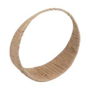 Floristik21 Boho Style Hängedeko Pflanzenschaukel Dekoring Jute 31cm