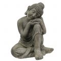 Floristik21 Buddha Skulptur H40cm