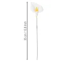 Kunstblume Calla Weiß mit gelbem Stempel 35cm 10 Stück | Floristik21.de