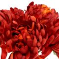 Floristik21 Chrysanthemen Strauß Zinnoberrot 28cm 6St
