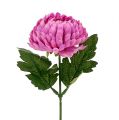 Floristik21 Chrysantheme Pink künslich Ø7cm L18cm