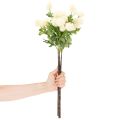 Kunstblumen-Bund Chrysantheme, Kunststoff, cremeweiß, 56 cm, 4 Stück | Floristik21.de