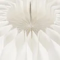Wabenpapier Kürbis Rund Weiß