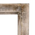 Deko Fenster Rahmen Holzdeko rustikal Braun 40×60cm | Floristik21.de