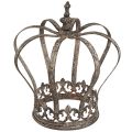 Floristik21 Deko Krone Antik Optik Metalldeko Rost Ø19,5cm H22cm