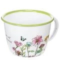 Floristik21 Deko Tasse Pflanztopf emailliert Ø11cm H8cm