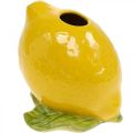 Floristik21 Blumenvase Deko Zitrone Vase Keramik Sommerdeko H11,5cm