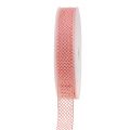 Floristik21 Dekoband Spitze 21mm 20m Rosa