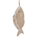 Floristik21 Dekohänger Holzfisch 21cm 2St