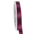Floristik21 Geschenkband Taft 15mm x 50m Berry für floristische Dekoration