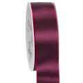 Floristik21 Taftband Geschenkband 40mm x 50m Burgunderrot für Dekoration und Verpackung