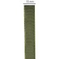 Taftband mit Webkante 15mm x 50m Moosgrün für Dekoration und Floristik | Floristik21.de